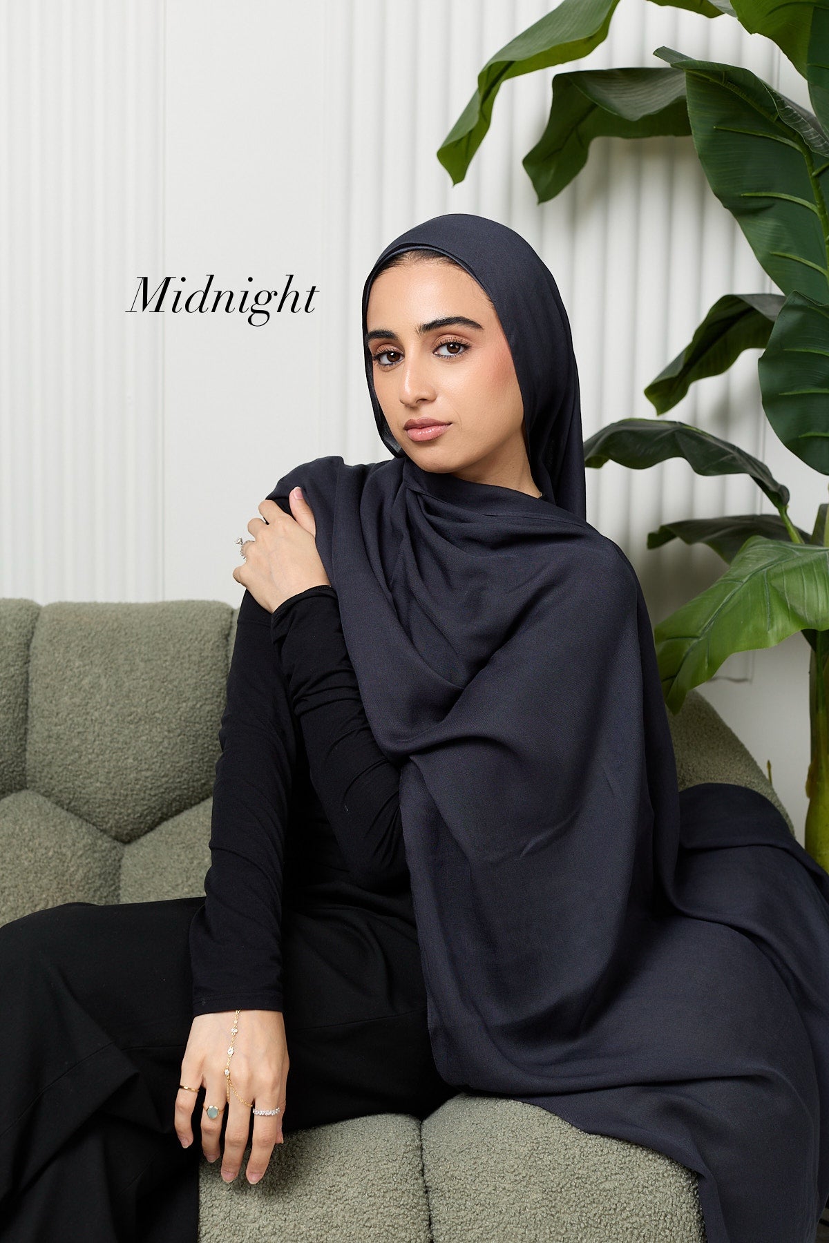 Premium Modal hijab with matching under cap