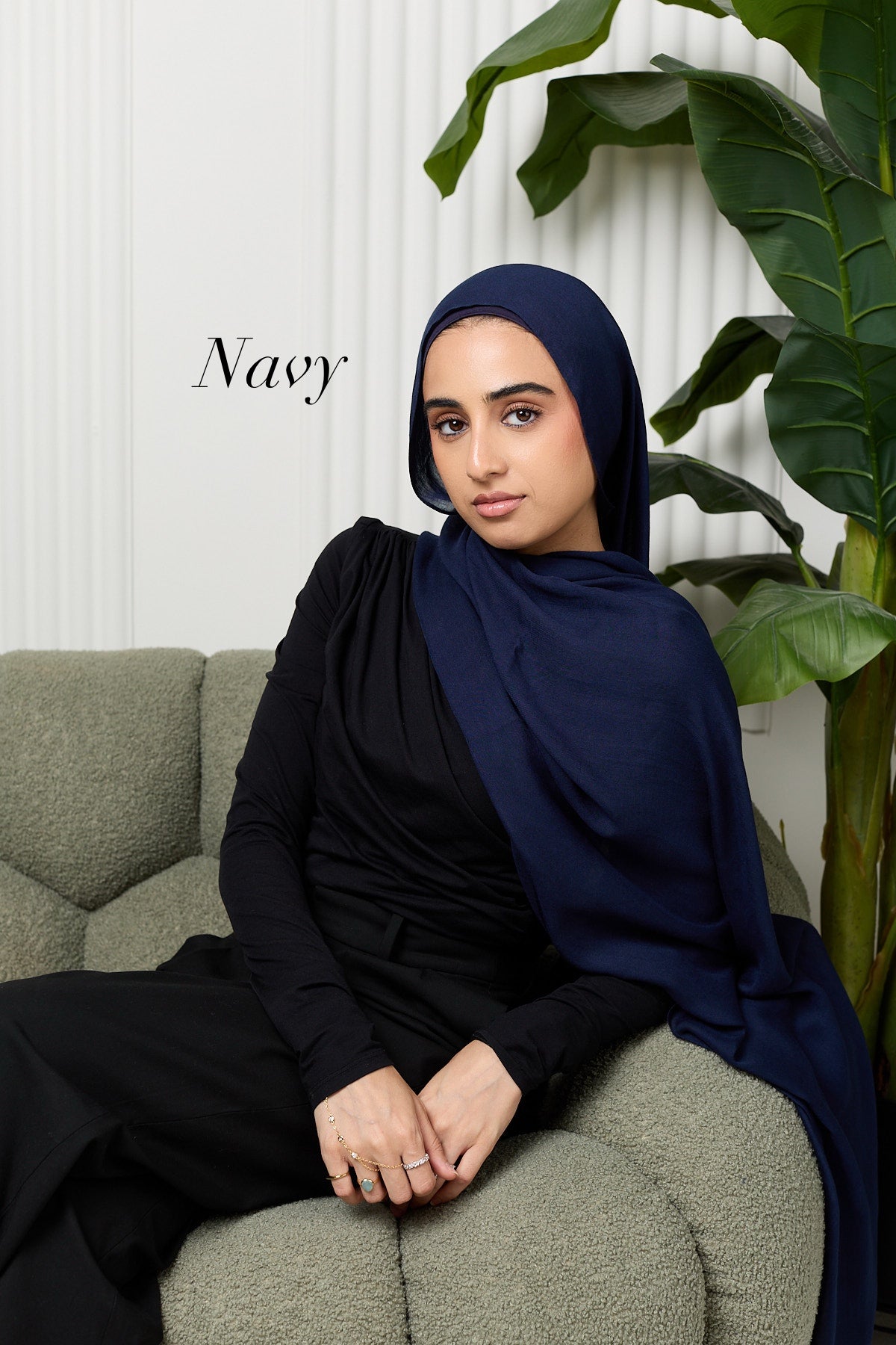 Premium Modal hijab with matching under cap