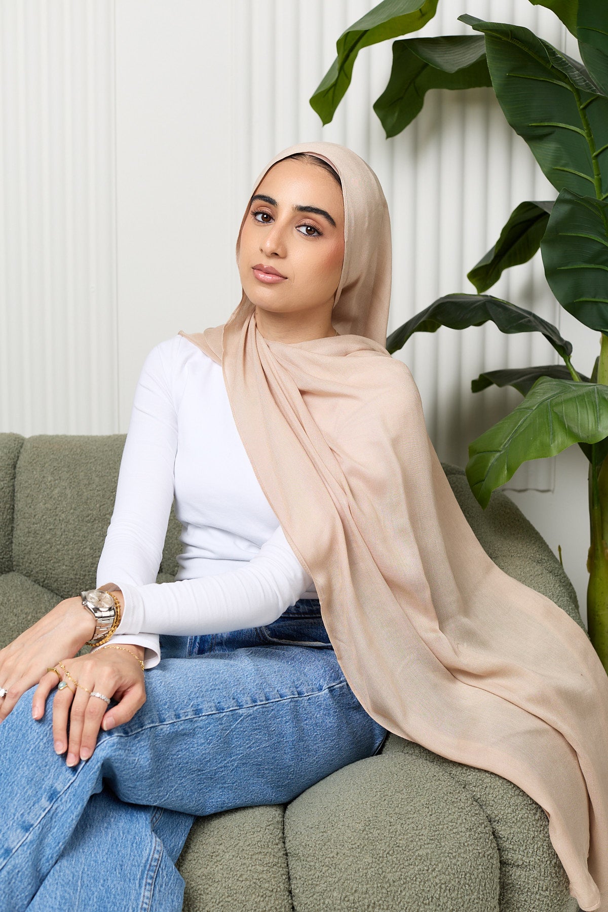 Modal Hijab with Under Cap