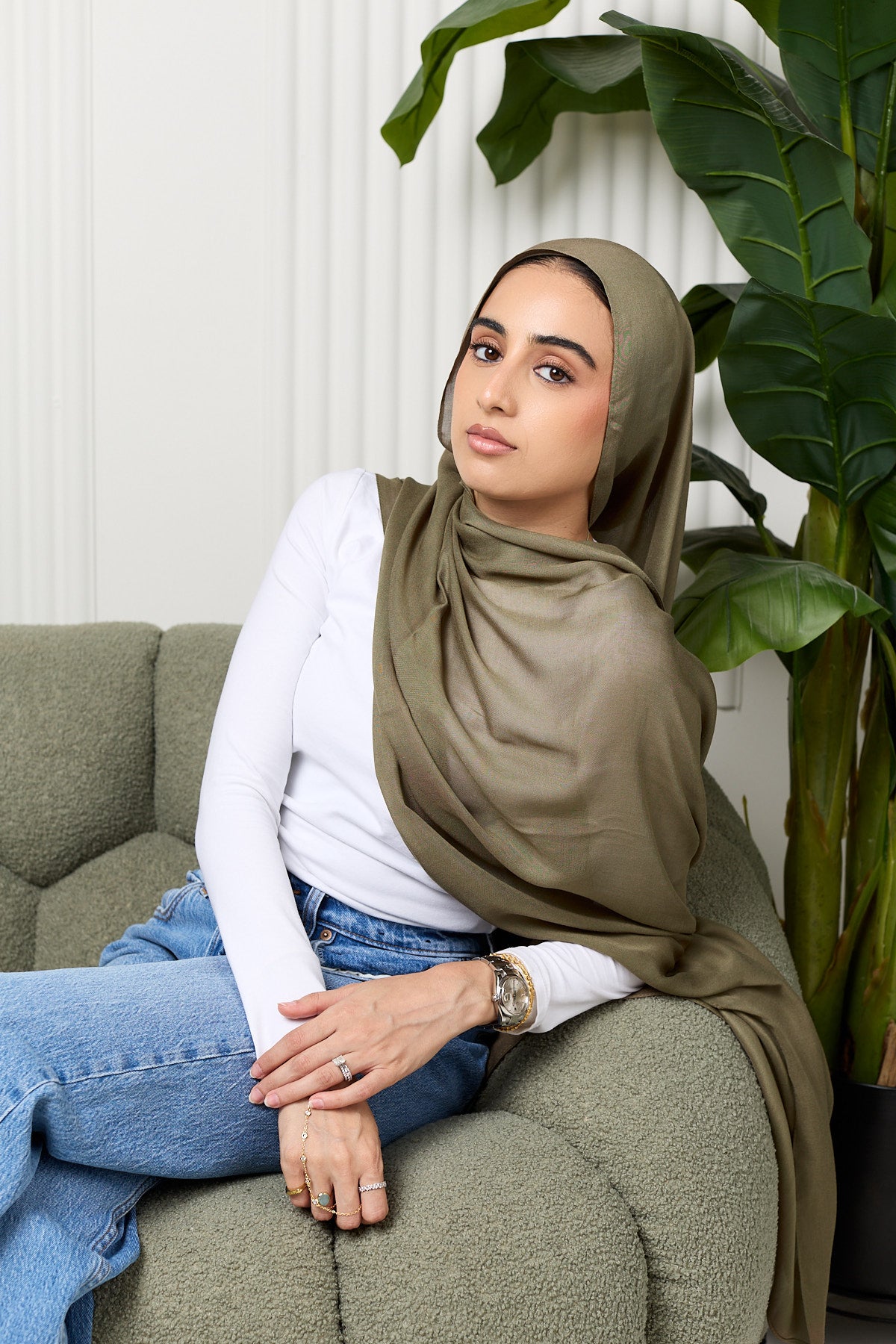 Modal Hijab with Under Cap