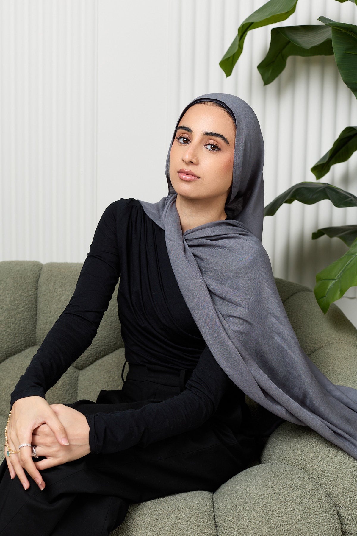 Modal Hijab with Under Cap
