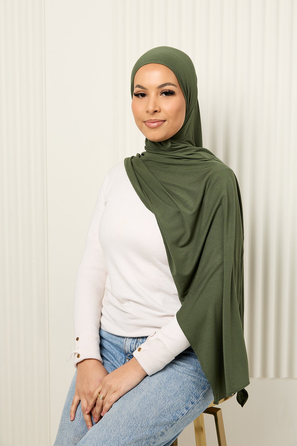 Bamboo Jersey Hijab