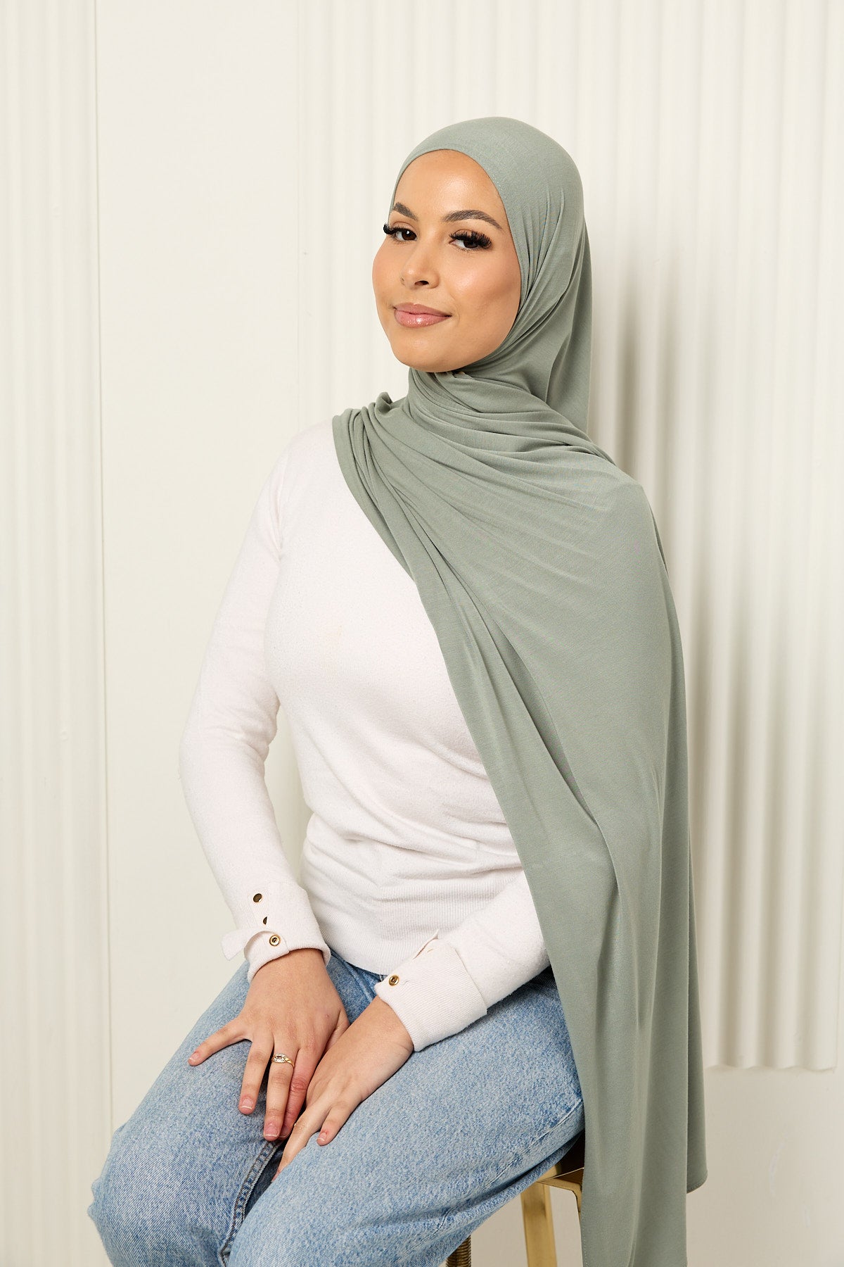 Bamboo Jersey Hijab