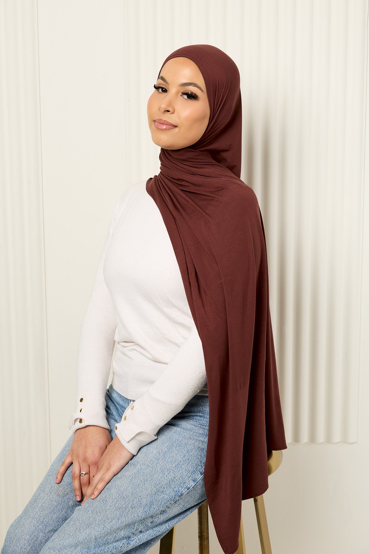 Bamboo Jersey Hijab