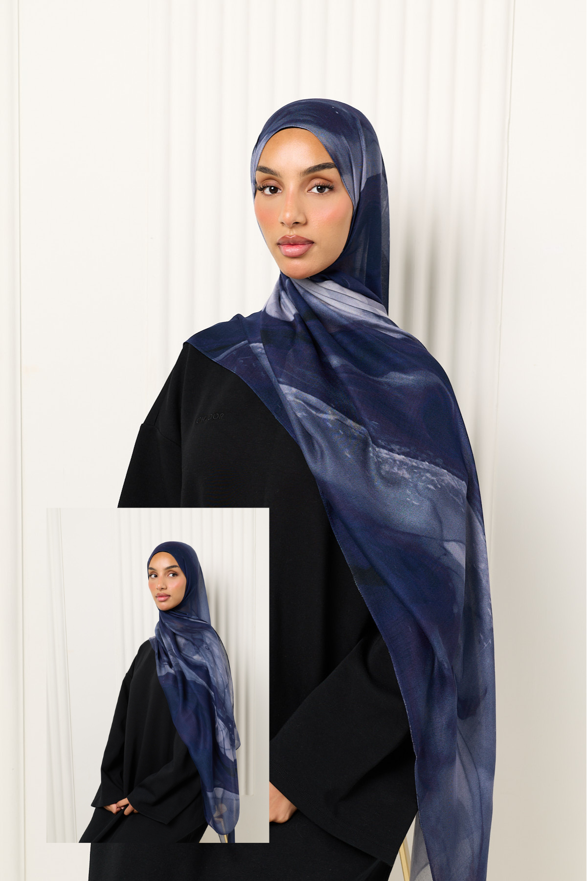2 in 1 Printed Modal Hijabs