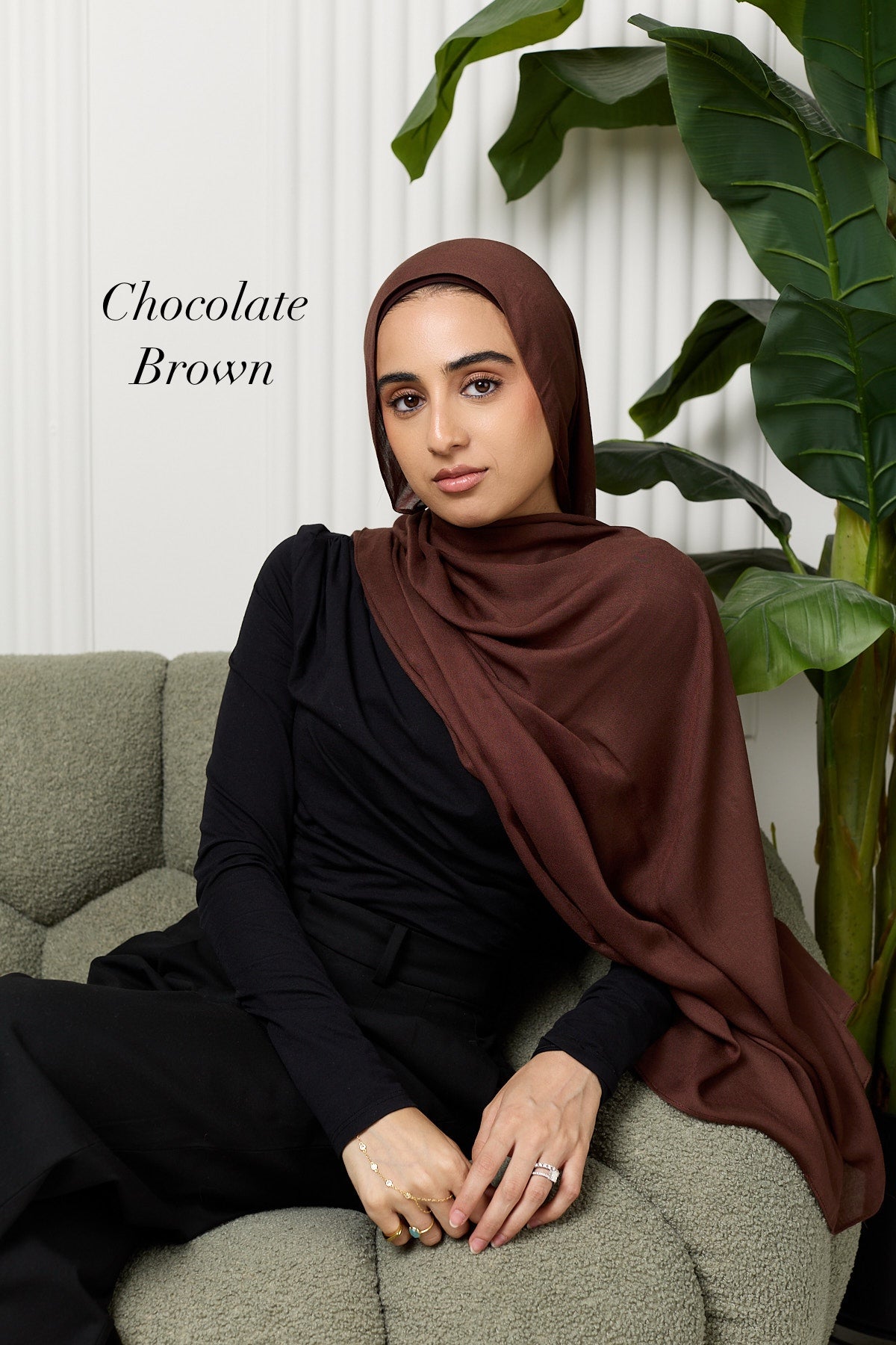 Premium Modal hijab with matching under cap