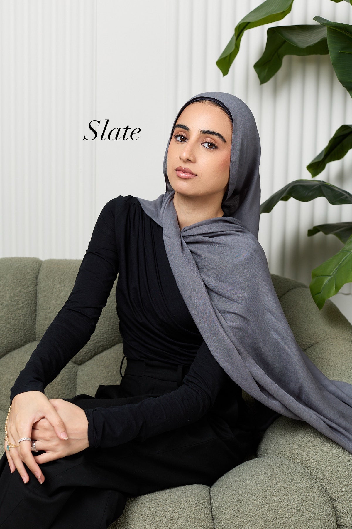 Premium Modal hijab with matching under cap