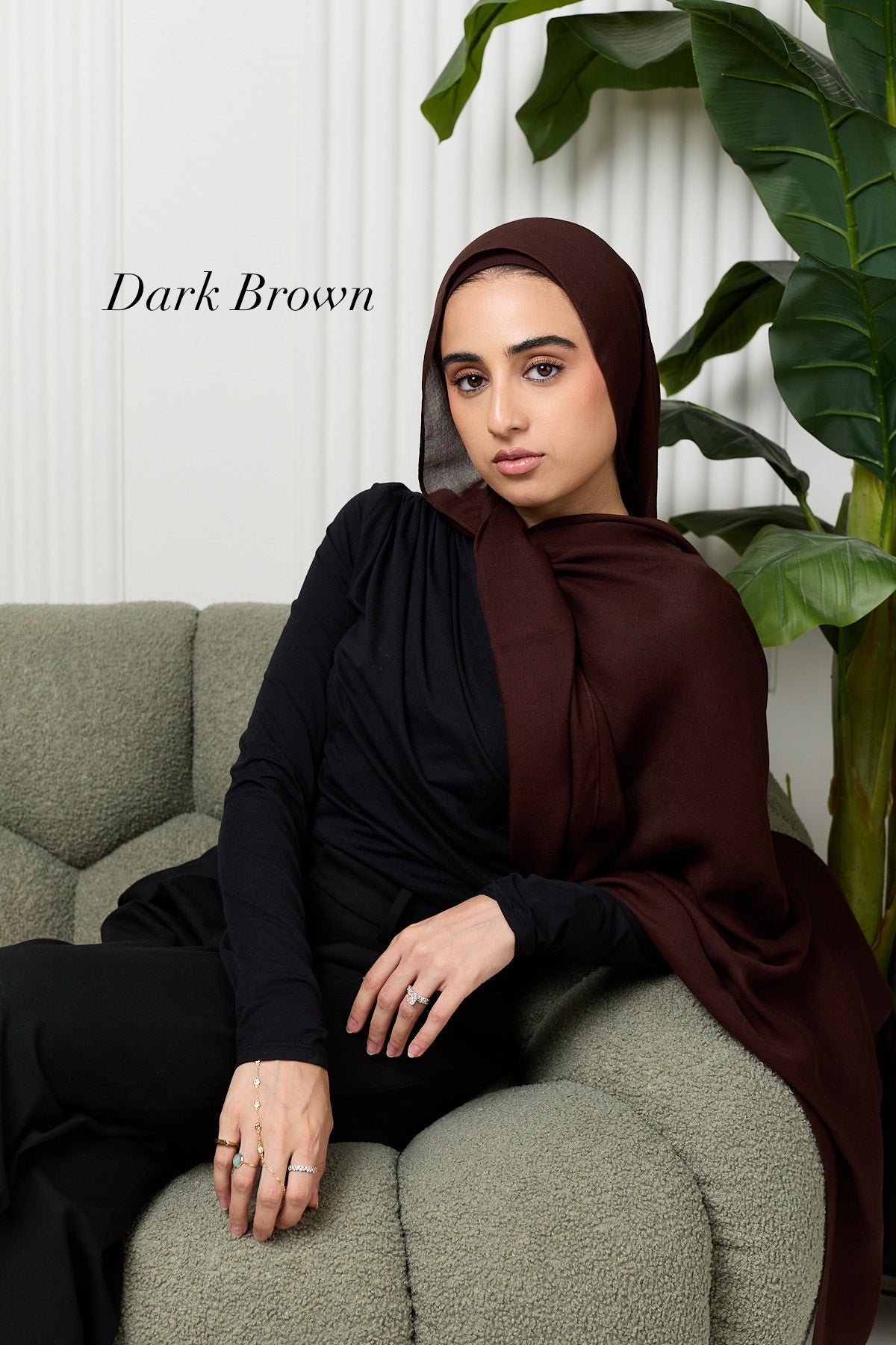 Premium Modal hijab with matching under cap