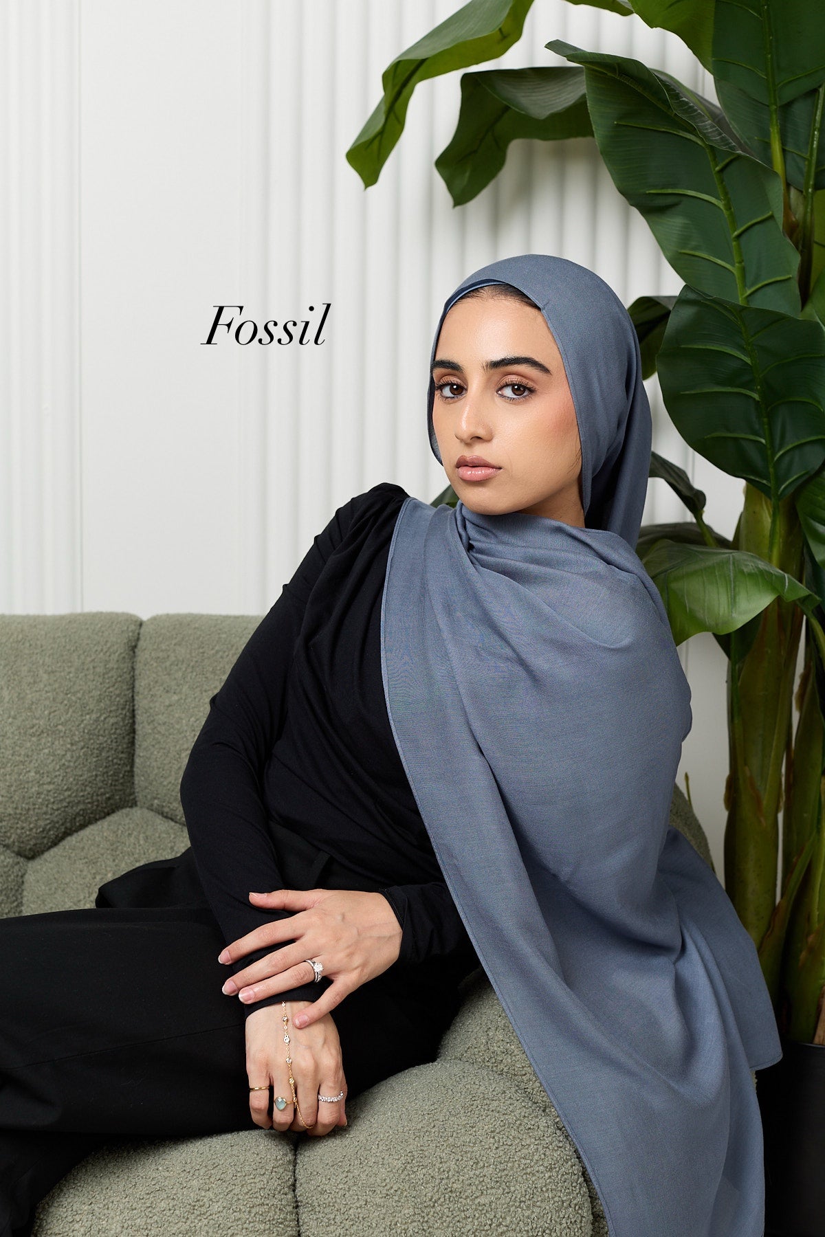 Premium Modal hijab with matching under cap