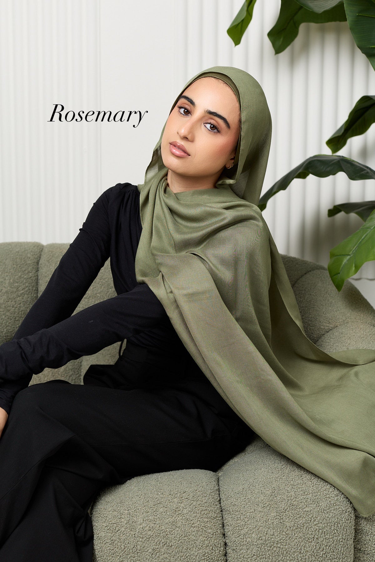 Premium Modal hijab with matching under cap
