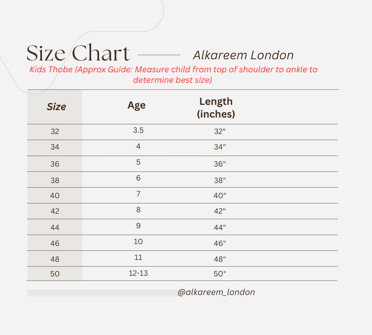 Kids Premium Emirati Thobe Stone