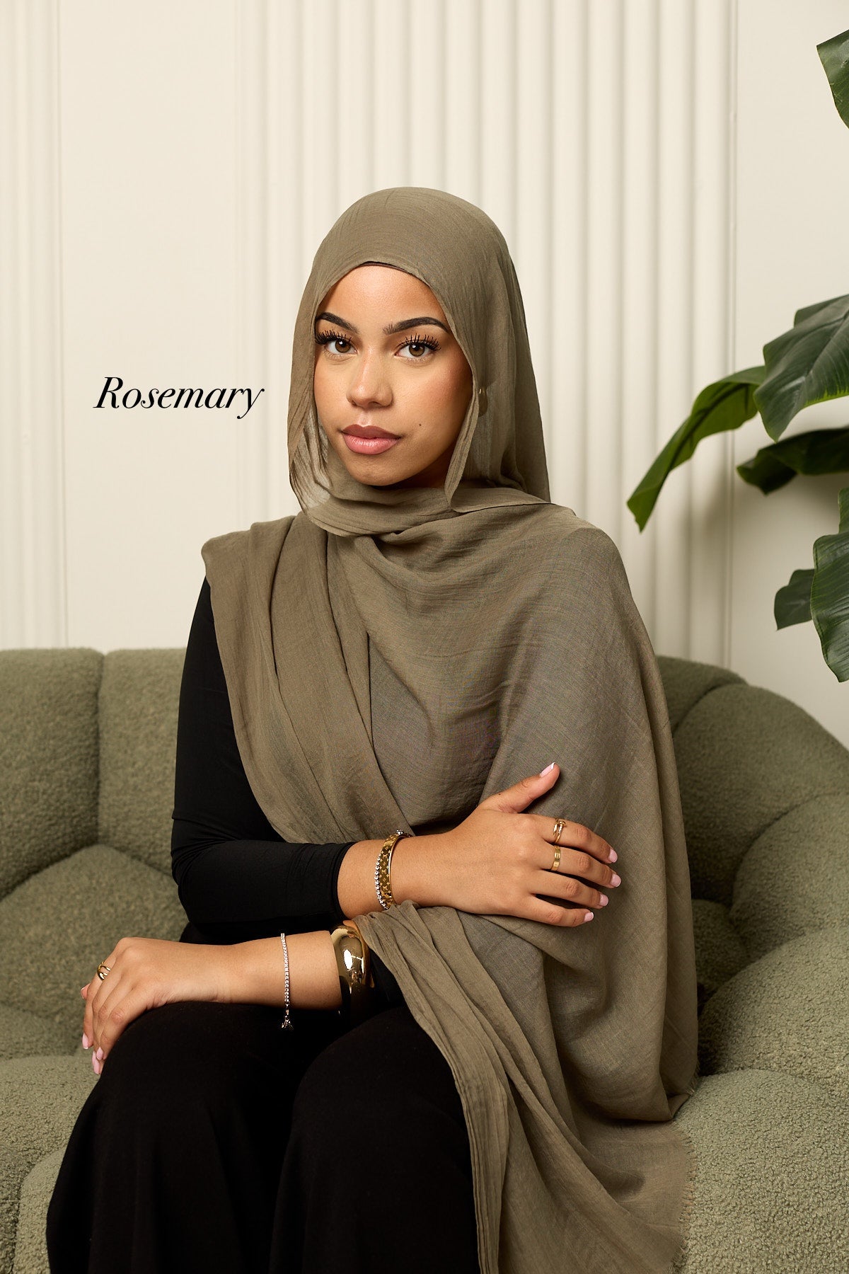 Cotton silk hijab
