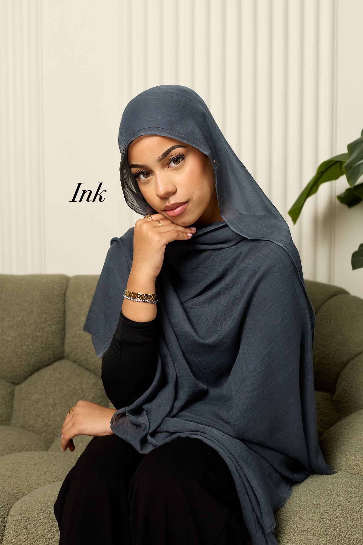 Cotton silk hijab