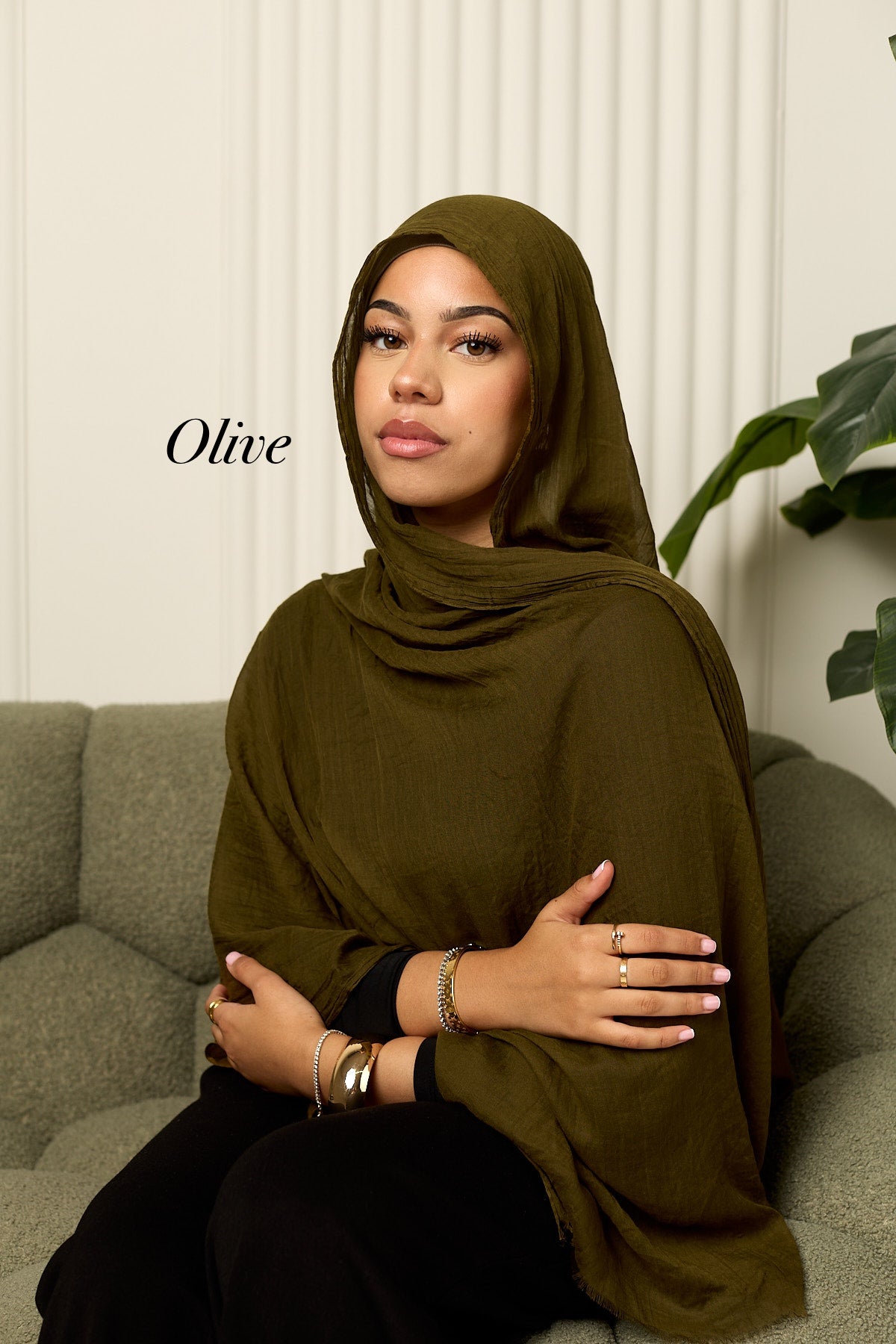 Cotton silk hijab
