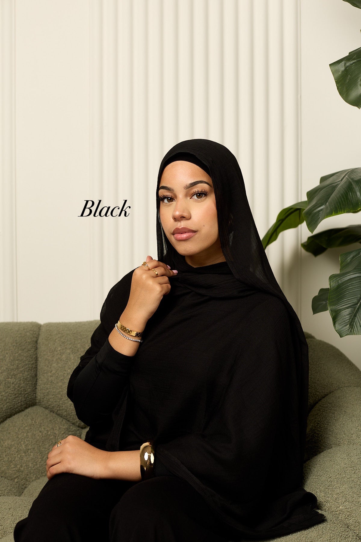 Cotton silk hijab