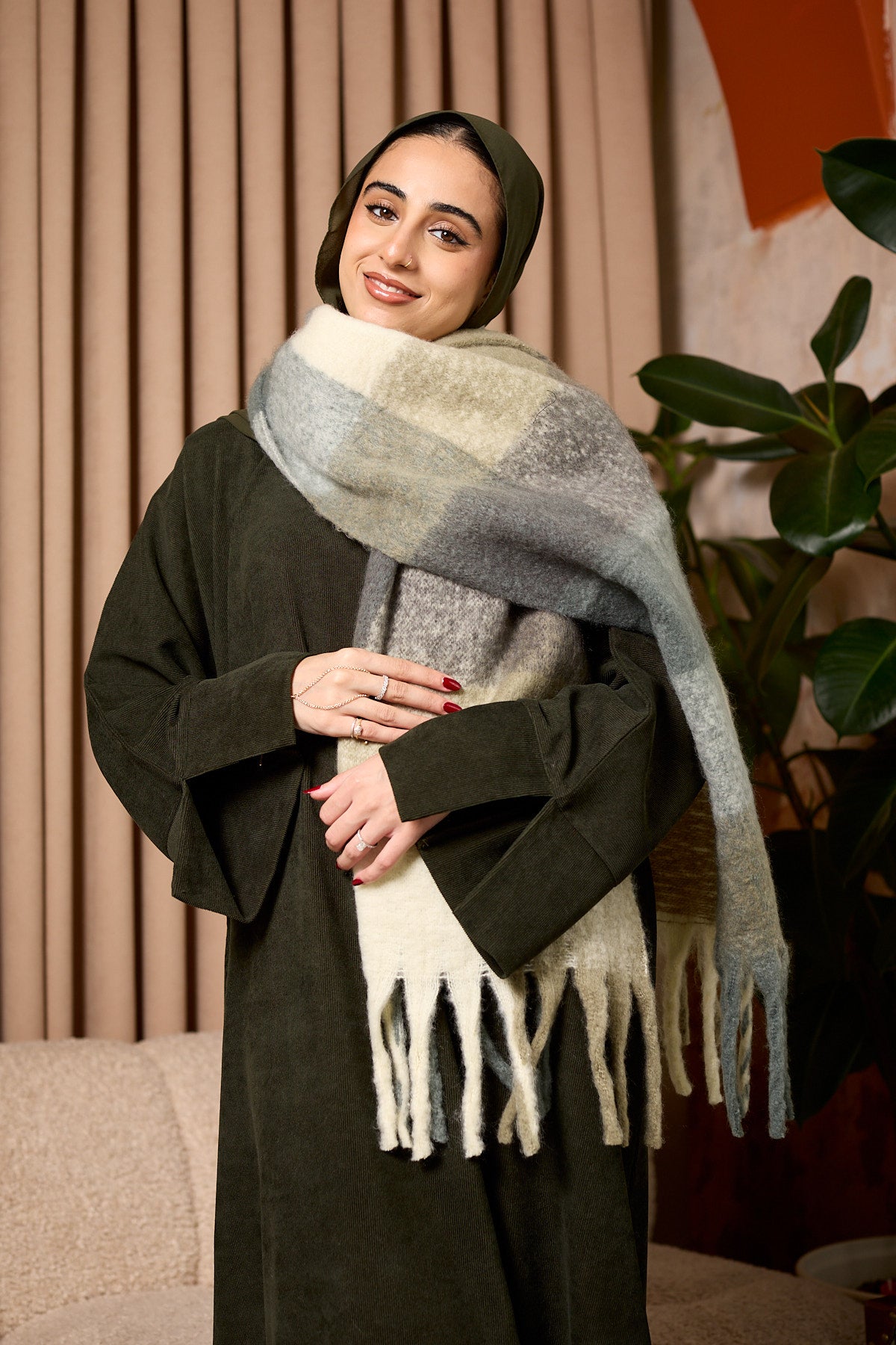 Corduroy Abaya