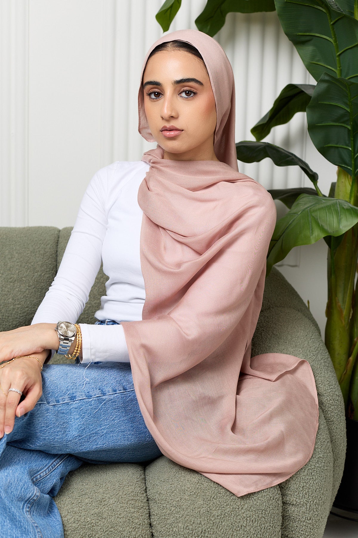 Modal Hijab with Under Cap