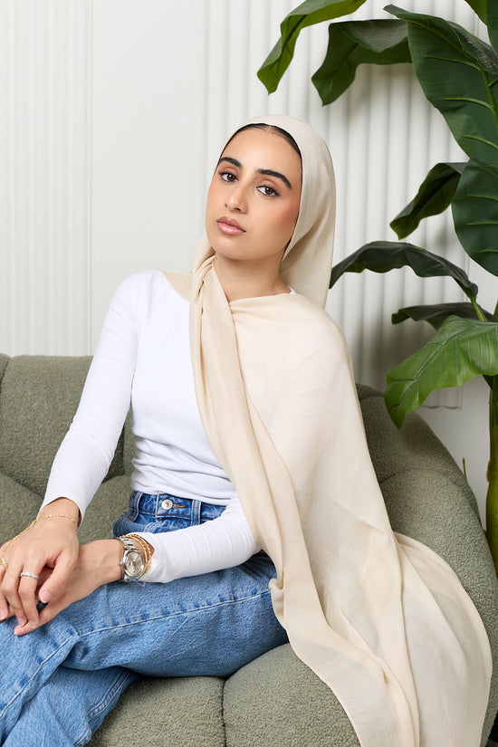 Modal Hijab with Under Cap