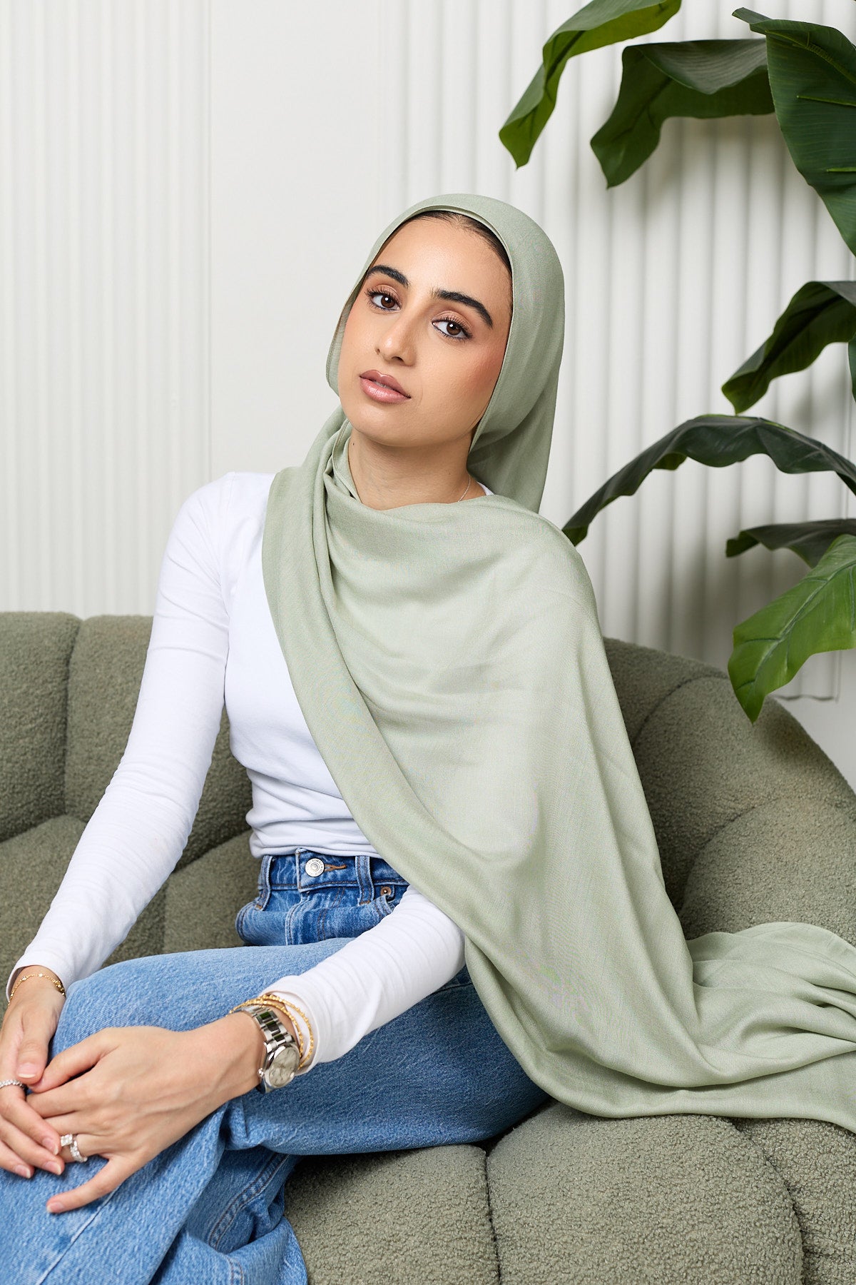 Modal Hijab with Under Cap