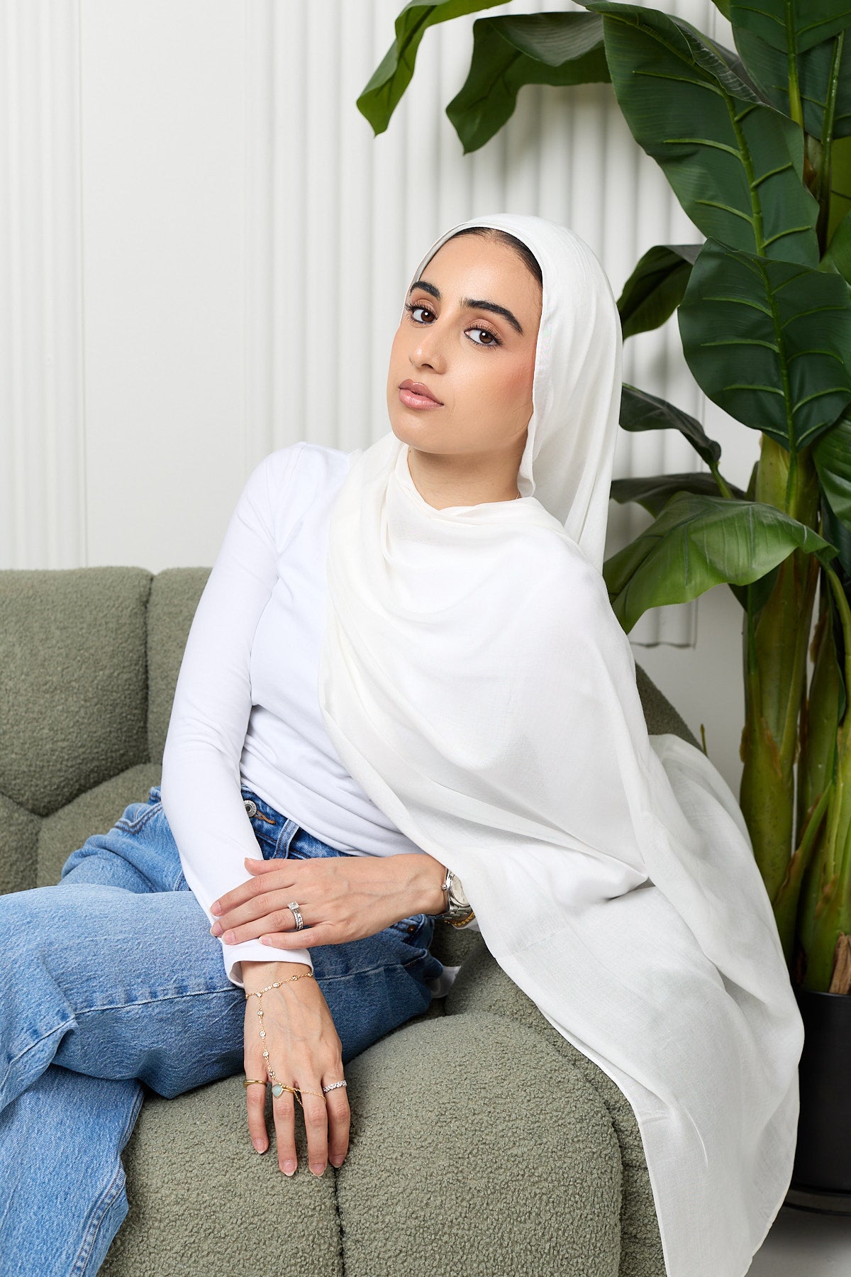 Modal Hijab with Under Cap