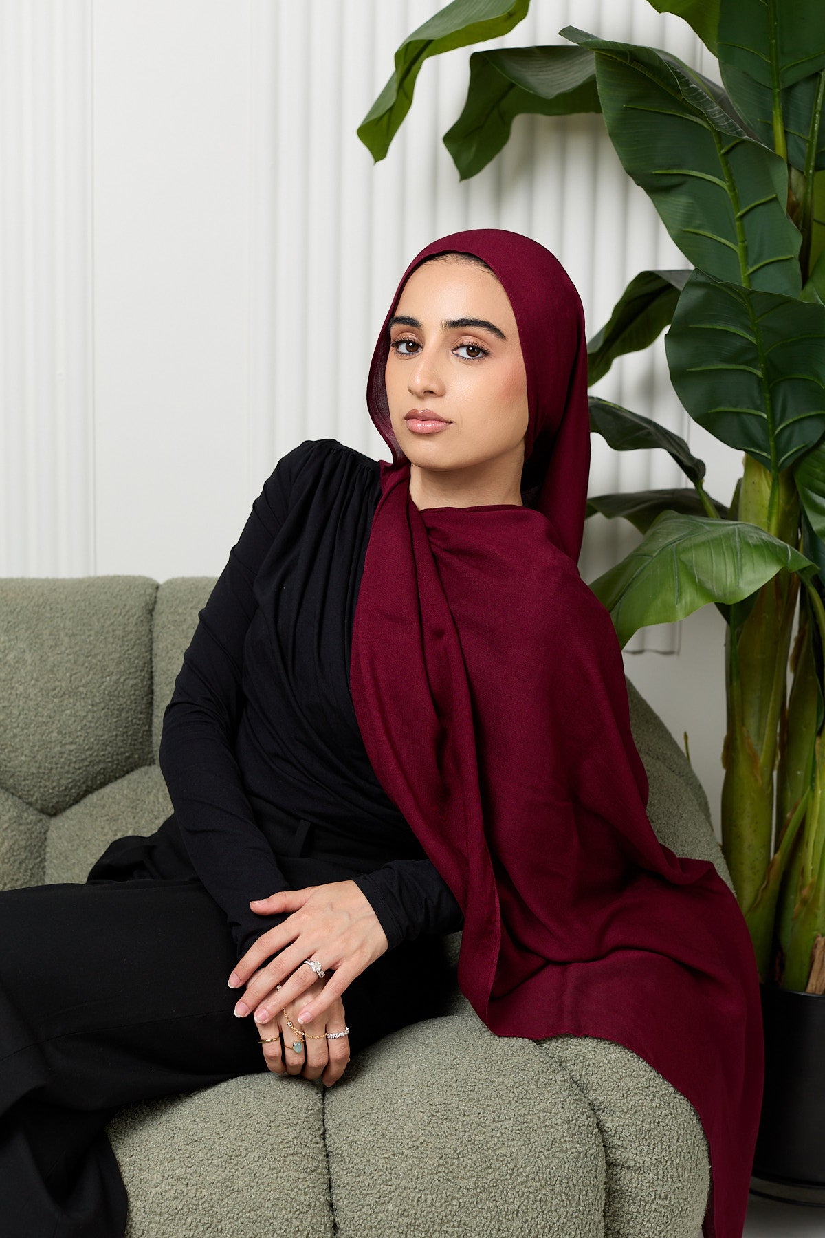 Modal Hijab with Under Cap
