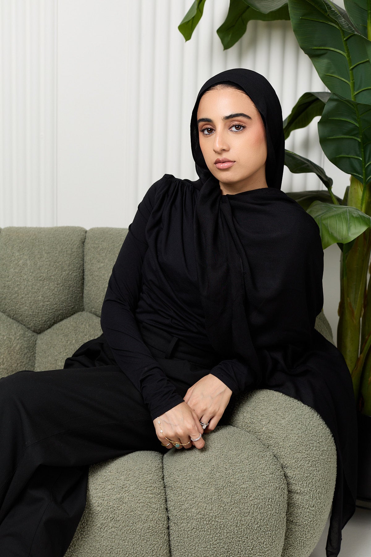 Modal Hijab with Under Cap