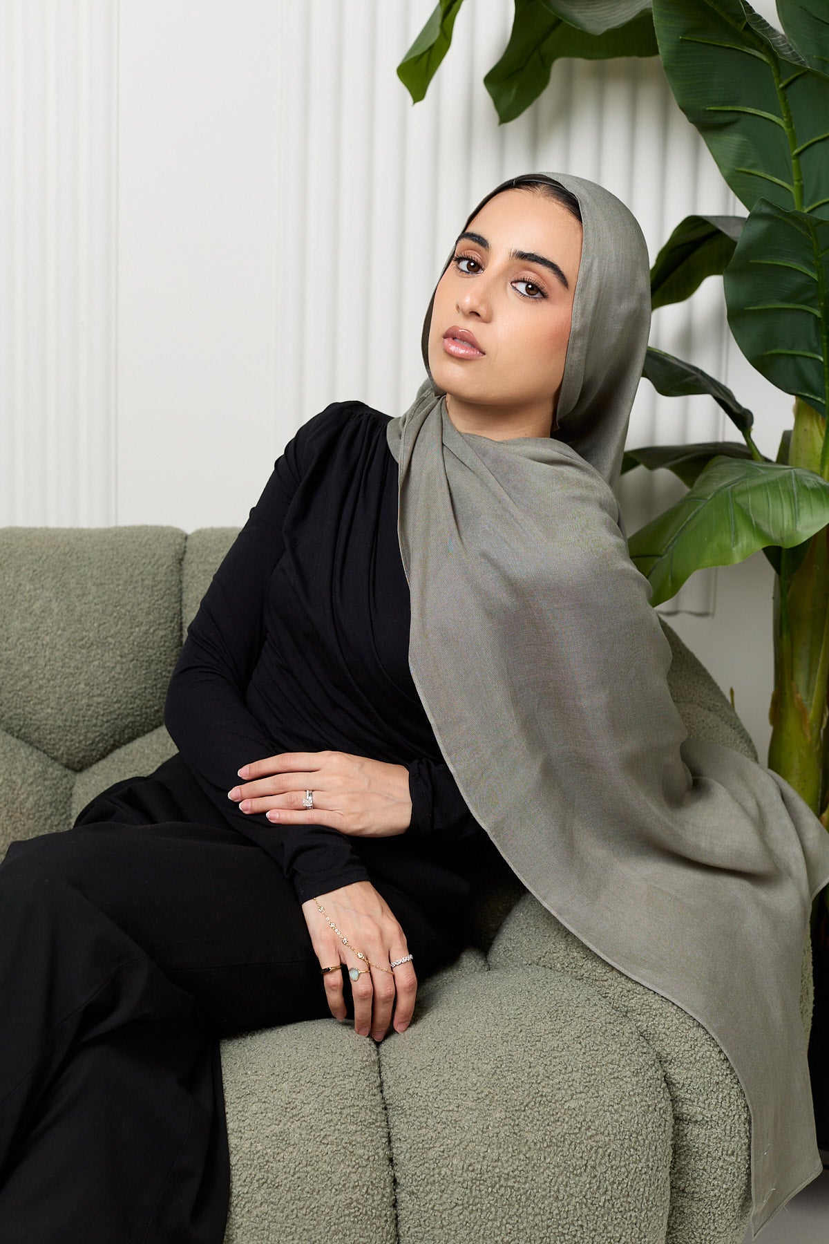Modal Hijab with Under Cap