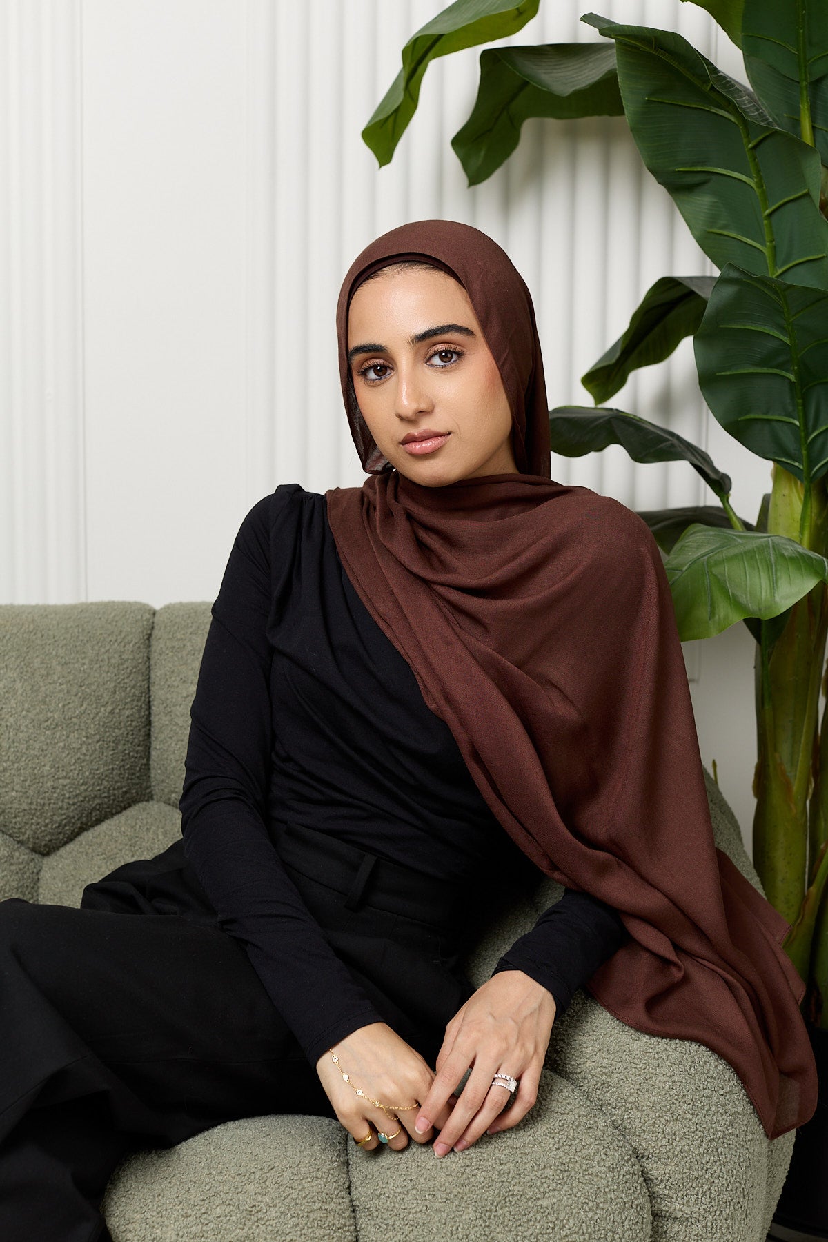 Modal Hijab with Under Cap