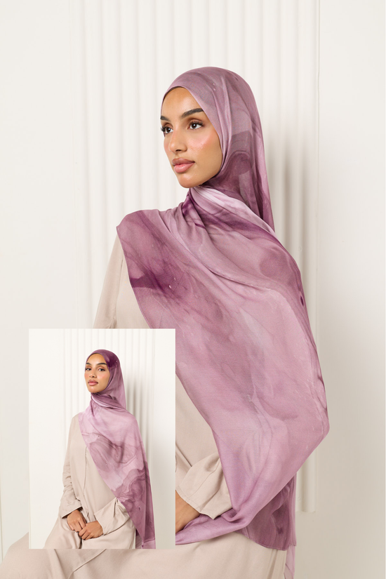 2 in 1 Printed Modal Hijabs