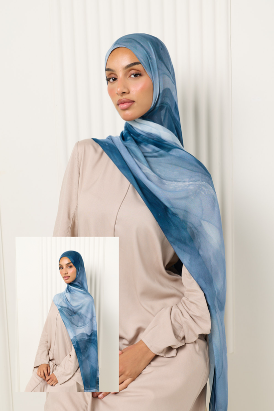 2 in 1 Printed Modal Hijabs