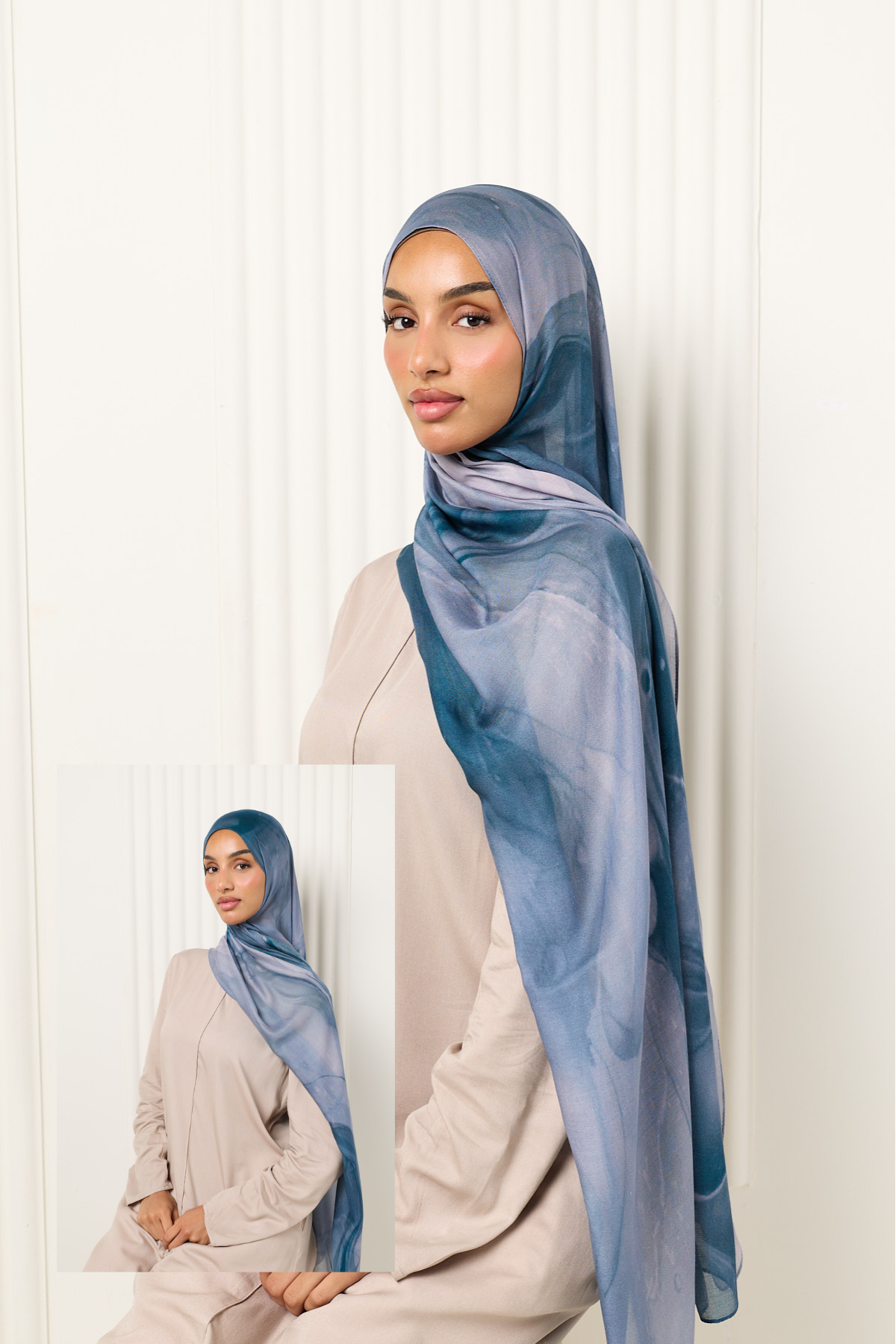 2 in 1 Printed Modal Hijabs