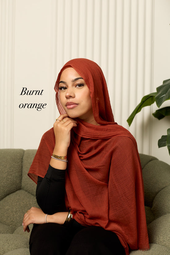 Cotton silk hijab