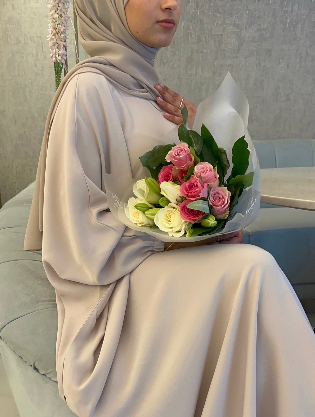 Batwing abaya