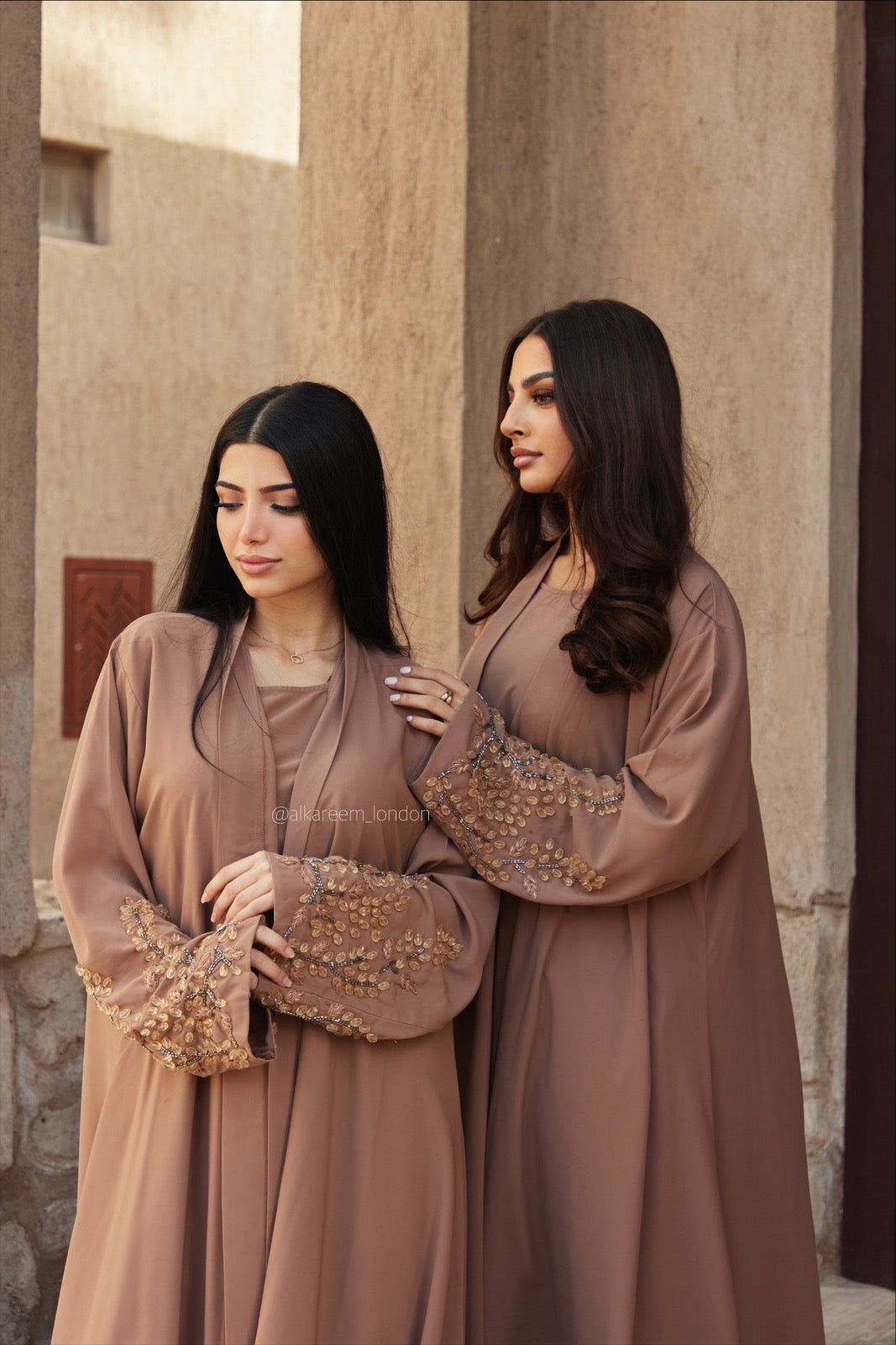 Tear drop abaya